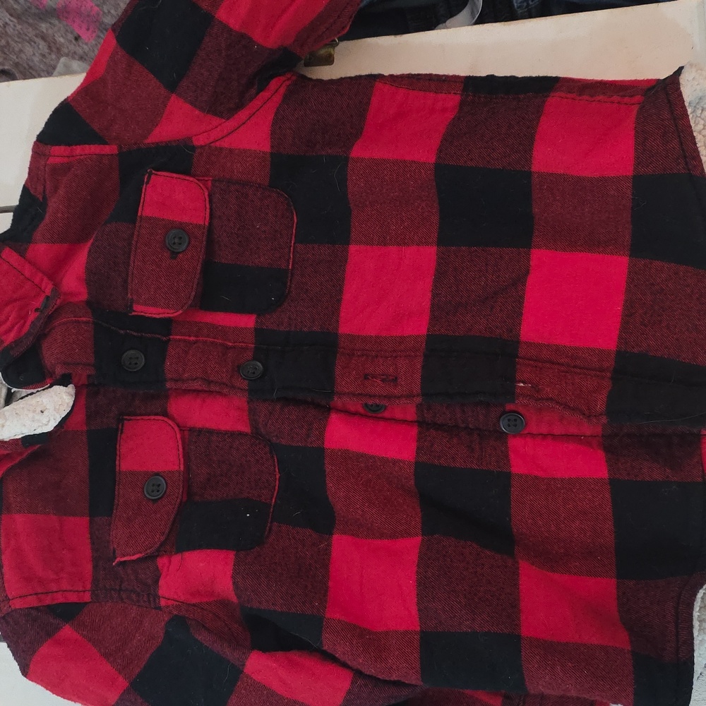 BOYS fleece flannel 18m